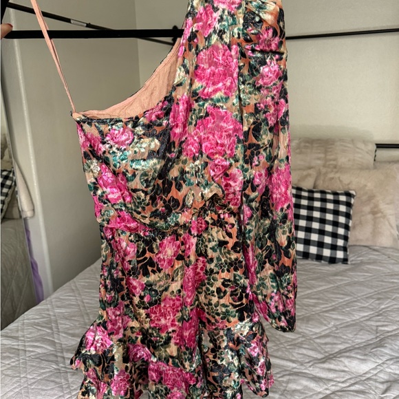 HEMANT& NANDITA- Kilim One Shoulder Short Dress - Picture 9 of 13